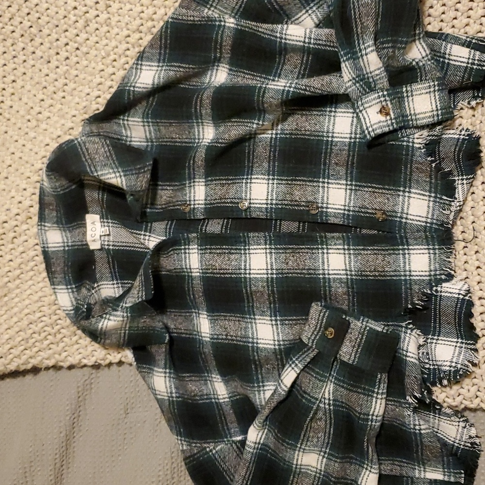Acoa cropped shacket M